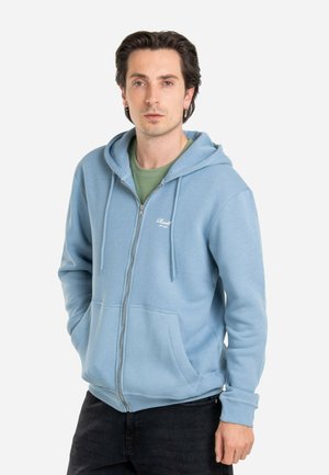 HOODYS STAPLE LOGO  - Zip-up sweatshirt - mountain spring