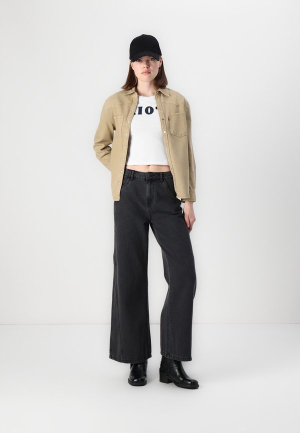 TEODORA WESTERN SHIRT - Button-down blouse - dusty travertine3