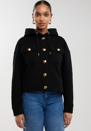 SINDIA - Sweatjacke - schwarz