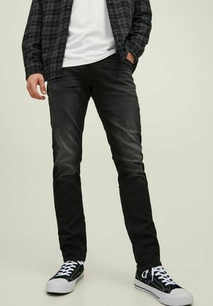 Slim fit jeans - black denim
