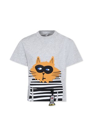 Stella McCartney Kids A MANICA CORTA - T-shirt imprimé - grey