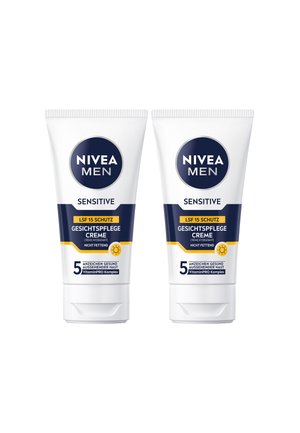2ER SET SENSITIVE GESICHTSPFLEGE CREME LSF15, 2 X 75 ML - Moisturiser - -