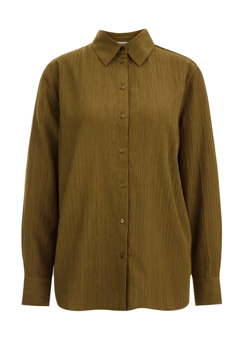 WE Fashion Overhemdblouse groen