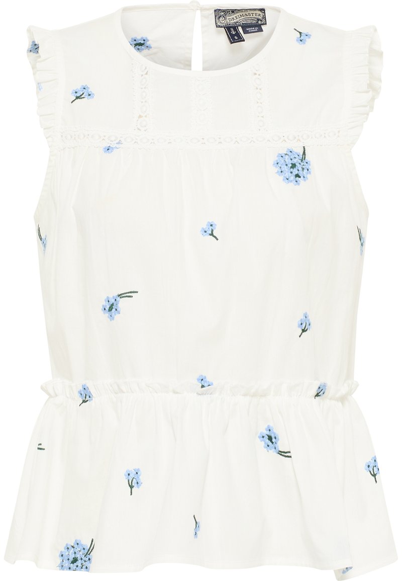 dreimaster Blouse wit dreimaster Blouse wit