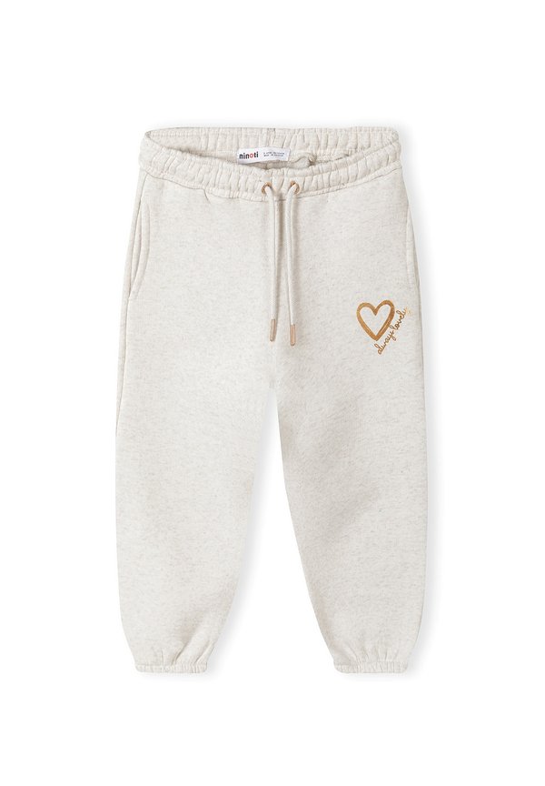 ELASTIC WAIST AND TAPERED SHAPE - Jogginghose - beige