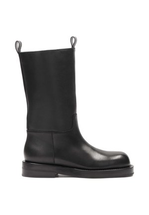 Stivali con plateau - black