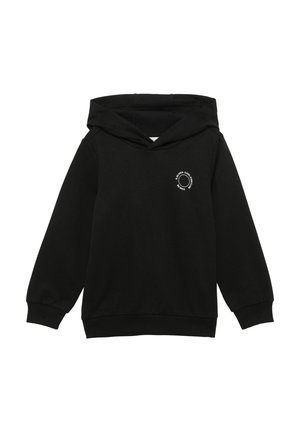 MIT UND KLEINEM DETAIL - Felpa con cappuccio - schwarz