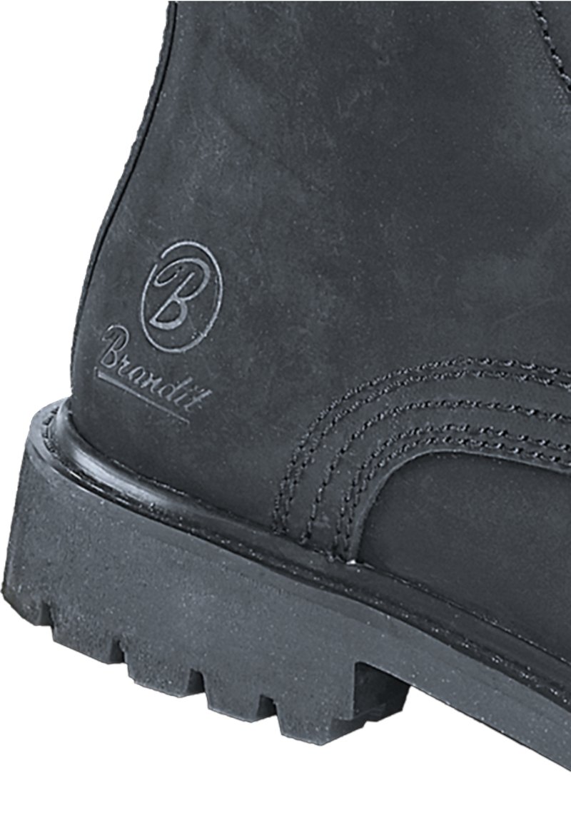 Brandit Kenyon Bottes Unisexe Camel - Style Streetwear Cuir Lisse
