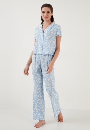 REGULAR FIT - Bas de pyjama - blue