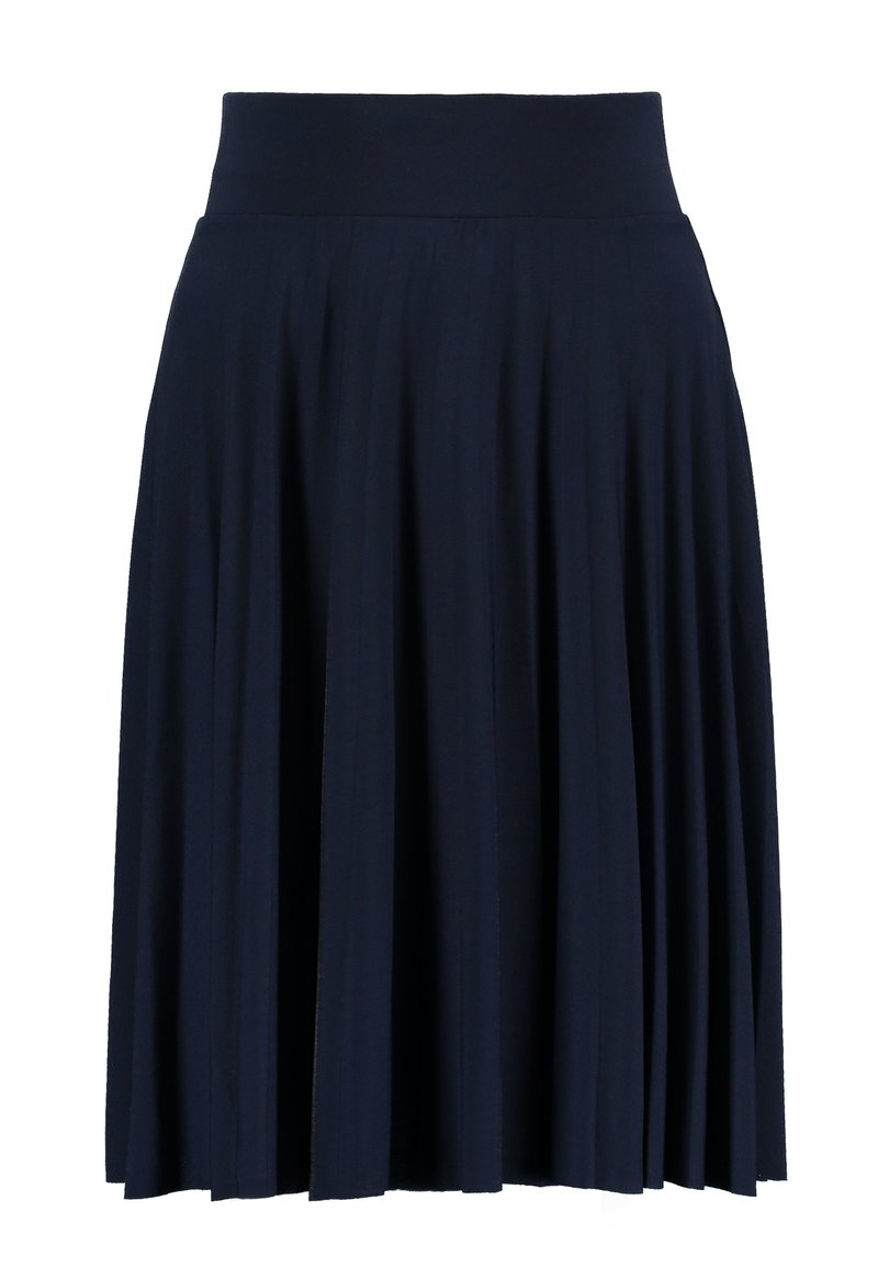 Anna Field Petite Plooirok donkerblauw