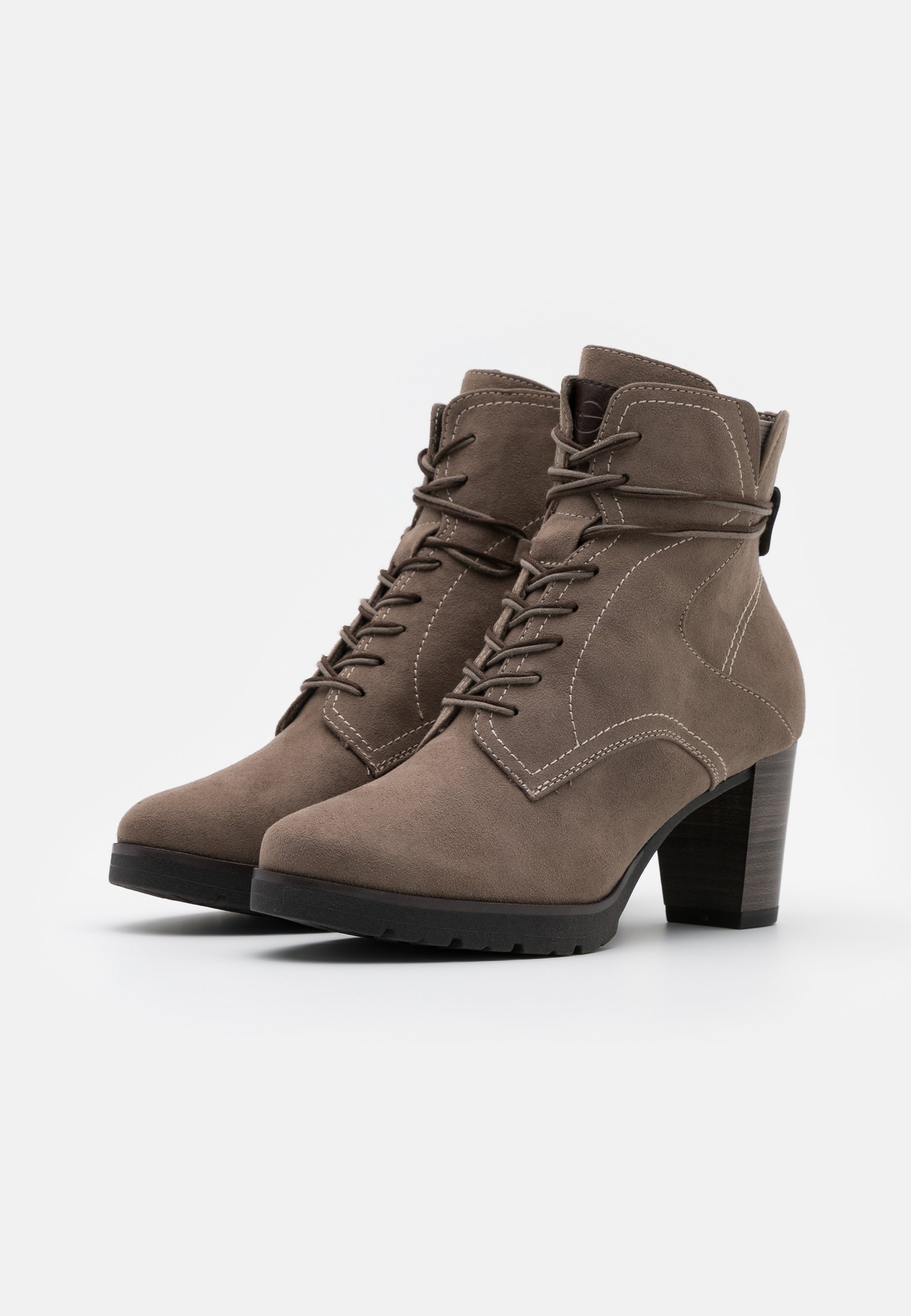 Tamaris BOOTS - Platåstøvletter - pepper Tamaris BOOTS - Platåstøvletter - pepper