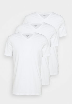 3 PACK - T-paita - white