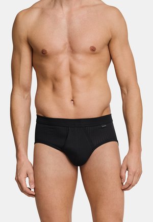 Schiesser Slip - schwarz