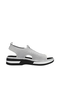 Rieker Platform sandals - argent/platine