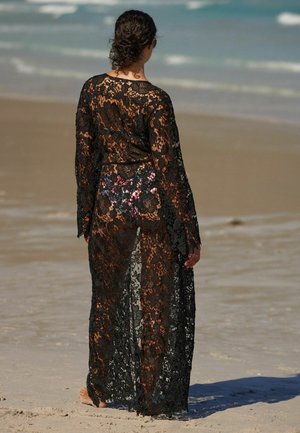 KIMONO REGULAR FIT - Beach accessory - black