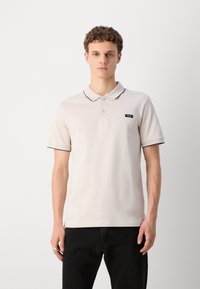 Calvin Klein TIPPING  - Pólóing - stony beige
