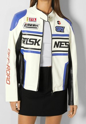 Veste en similicuir - dark blue