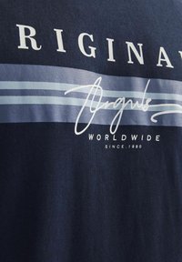 Jack & Jones RUNDHALS - T-shirts print - navy blazer
