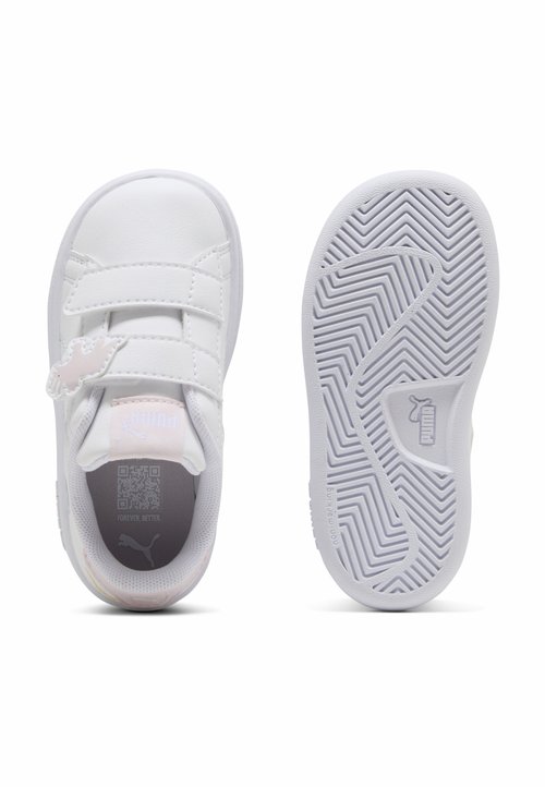 PUMA SMASH 3.0 DINO V INF UNISEX - Baby shoes - white-powder pink — photo 3