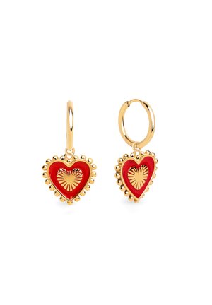 HEART REVERSED - Pendientes - oro