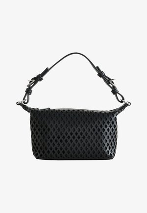 Next, LASER CUT MINI SHOULDER BAG . - Håndtasker - black