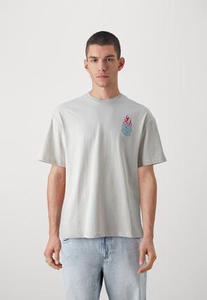 JACK & JONES Joreuphori Tee - T-Shirt Uomo A Maniche Corte - Girocollo In Cotone - Maglietta Basic Colore Tinta Unita