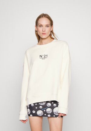 Sweatshirt - ecru