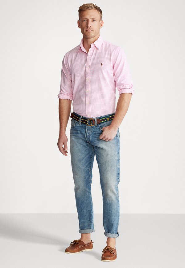 SLIM FIT GINGHAM OXFORD SHIRT - Shirt4