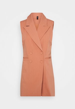 YASWIRA WAISTCOAT - Waistcoat - cameo brown