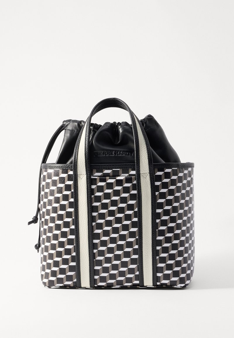 Pierre Hardy MINI ARCHI - Handbag - white/black