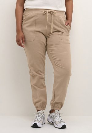 Kaffe Curve Stoffhose - classic sand