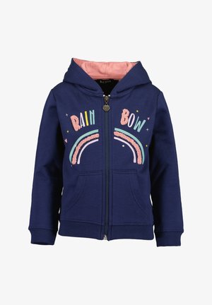RAINBOW - Zip-up sweatshirt - ultramarin