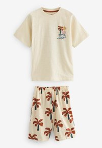 Next 3 PACK  REGULAR FIT - Pidžamas komplekts - blue ecru summer