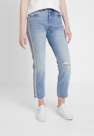 Jeans Straight Leg - blue denim