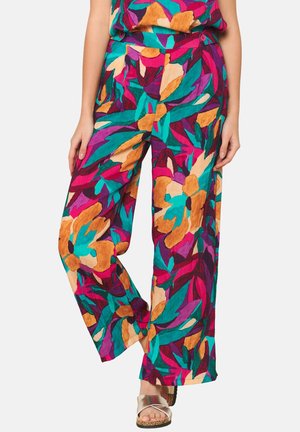 LolaLiza WITH WATERCOLOUR - Trousers - fuschia pink