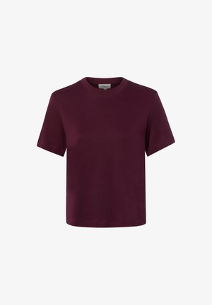 s.Oliver, S.OLIVER SHIRT - T-shirt basique - aubergine