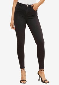 Friends Like These MIDRISE CONTOUR  - Uske traperice - black