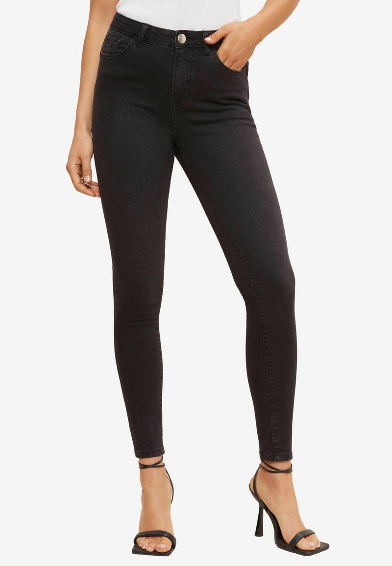 Friends Like These MIDRISE CONTOUR  - Uske traperice - black
