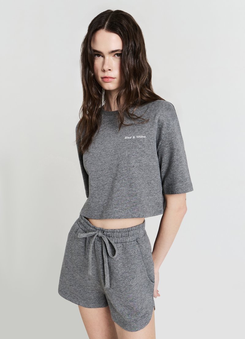 Calliope Shorts - grigio scuro melange