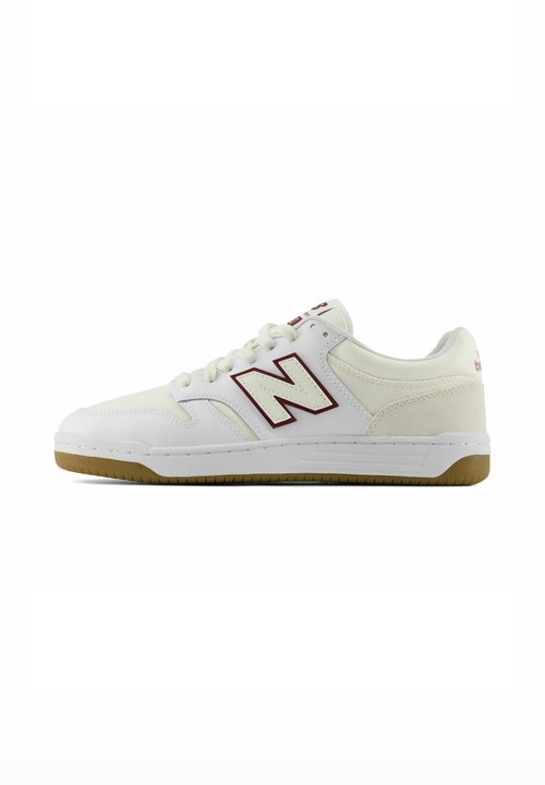 New Balance Zapatilla Casual Unisex 480 Blanco / Rojo — foto 7