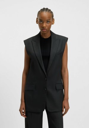 AMISE - Waistcoat - black one