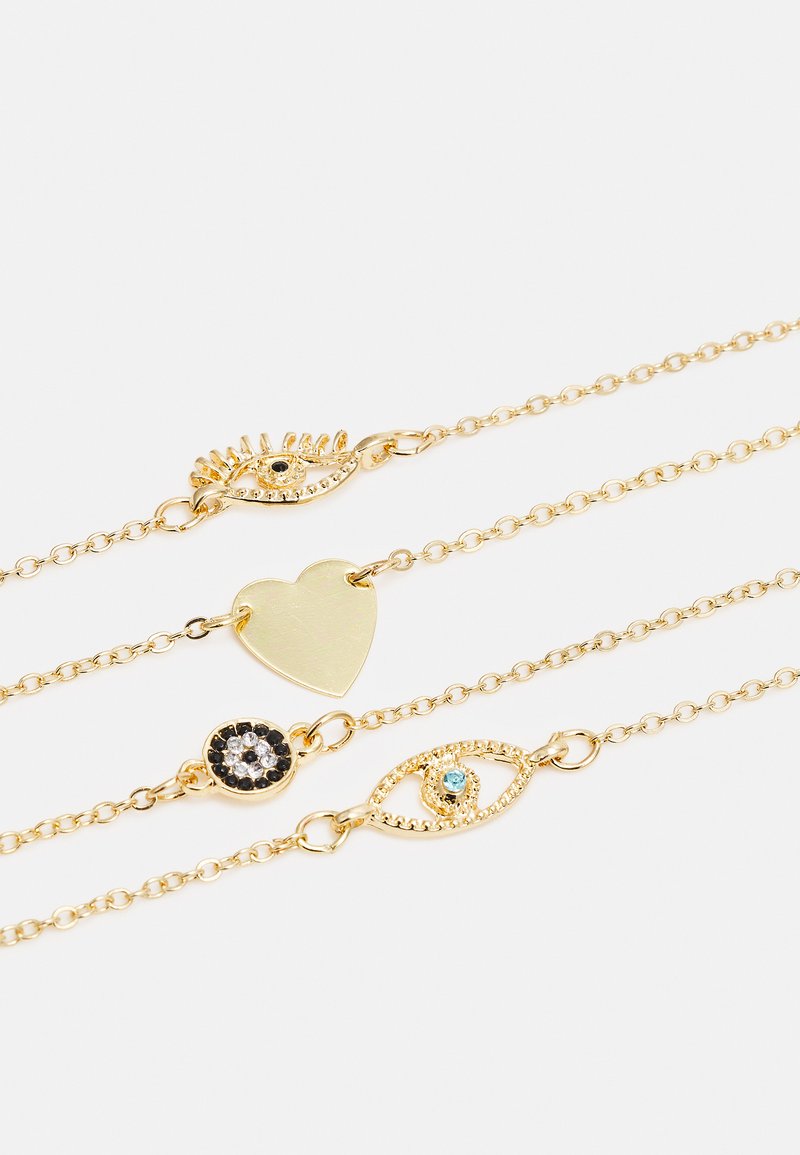 Damen Halsketten | Fire & Glory TAIMI BRACELET 4 PACK Armband gold-coloured/goldfarben - OS46280 Damen Halsketten | Fire & Glory TAIMI BRACELET 4 PACK Armband gold-coloured/goldfarben - OS46280