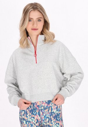 Collegepaita - light grey melange