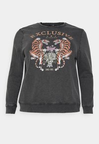 CARMIKO LIFE TIGER BOX - Camisola - black