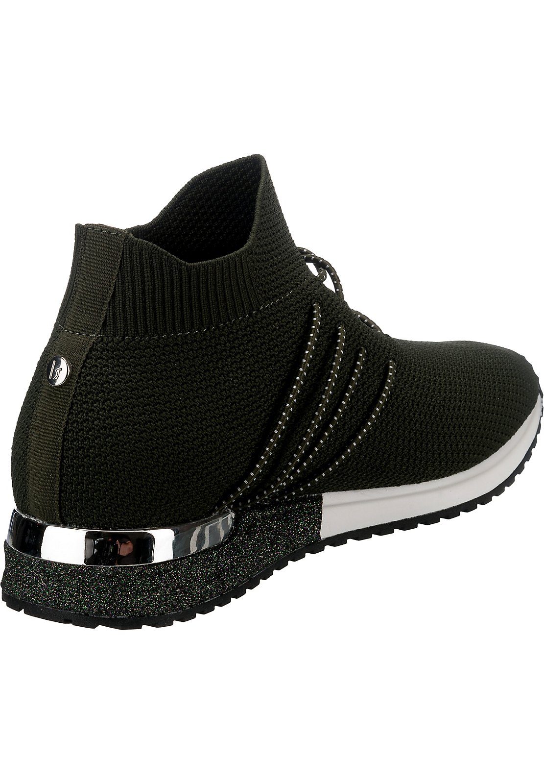 La Strada SLIP-ON - High-top trainers - khaki/beige - Zalando.de