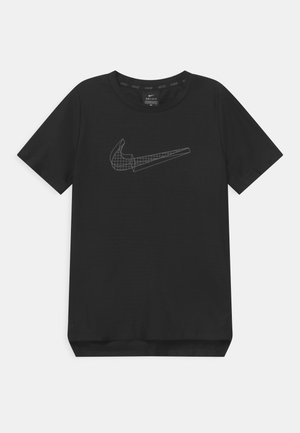 Print T-shirt - black