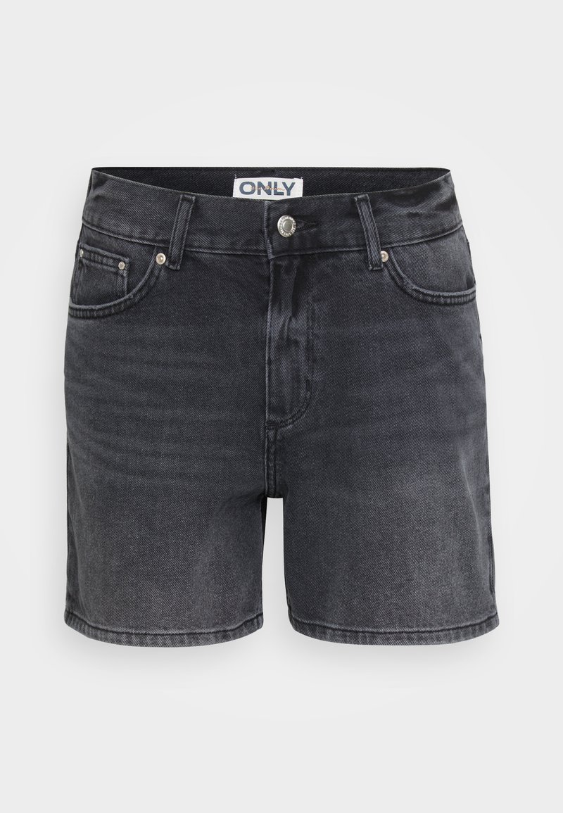 Only Tall Jeansshort zwart denim/blackdenim Only Tall Jeansshort zwart denim/blackdenim