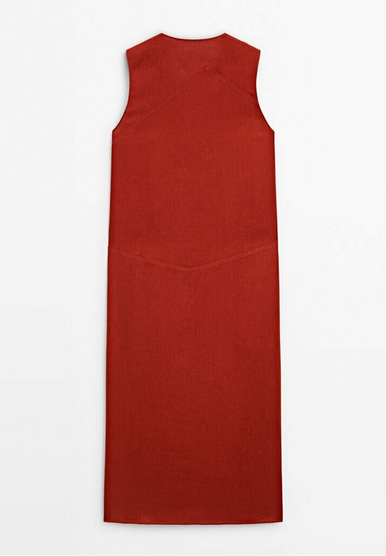 a line midi long sleeve dress V-Neck Long Sleeve A-Line Midi Dress  Chic and Unique
