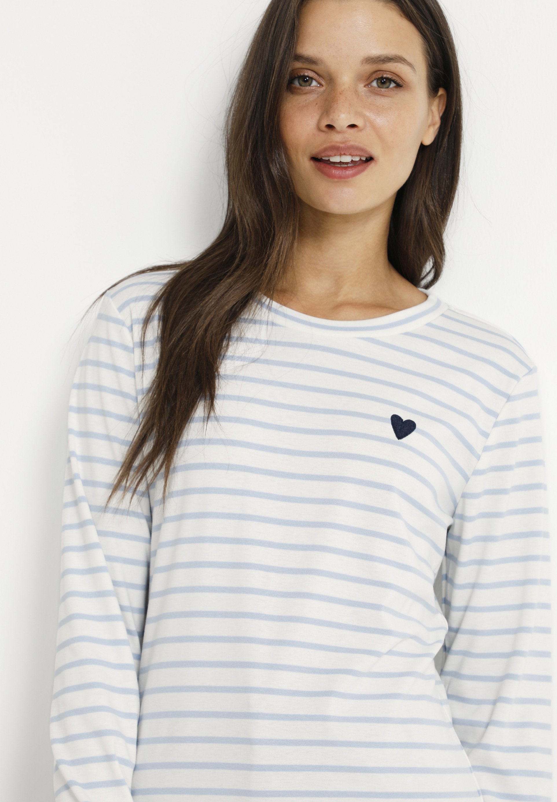 Kaffe LIDDY - Long sleeved top - chalk 