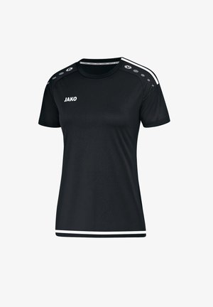 Print T-shirt - schwarzweiss